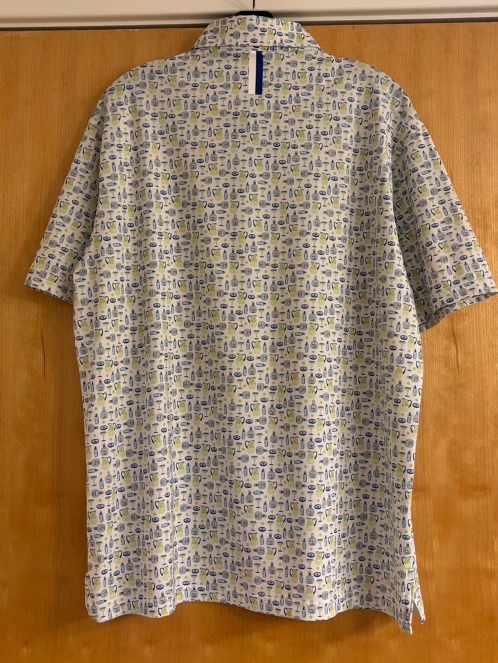 Rhoback Men’s Margarita Print Polo, Great Condition! - Picture 4 of 4